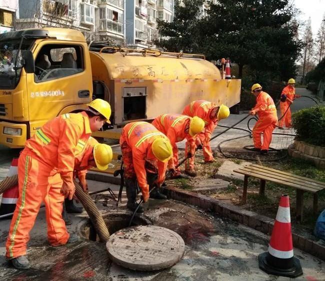 江夏市政管道清淤