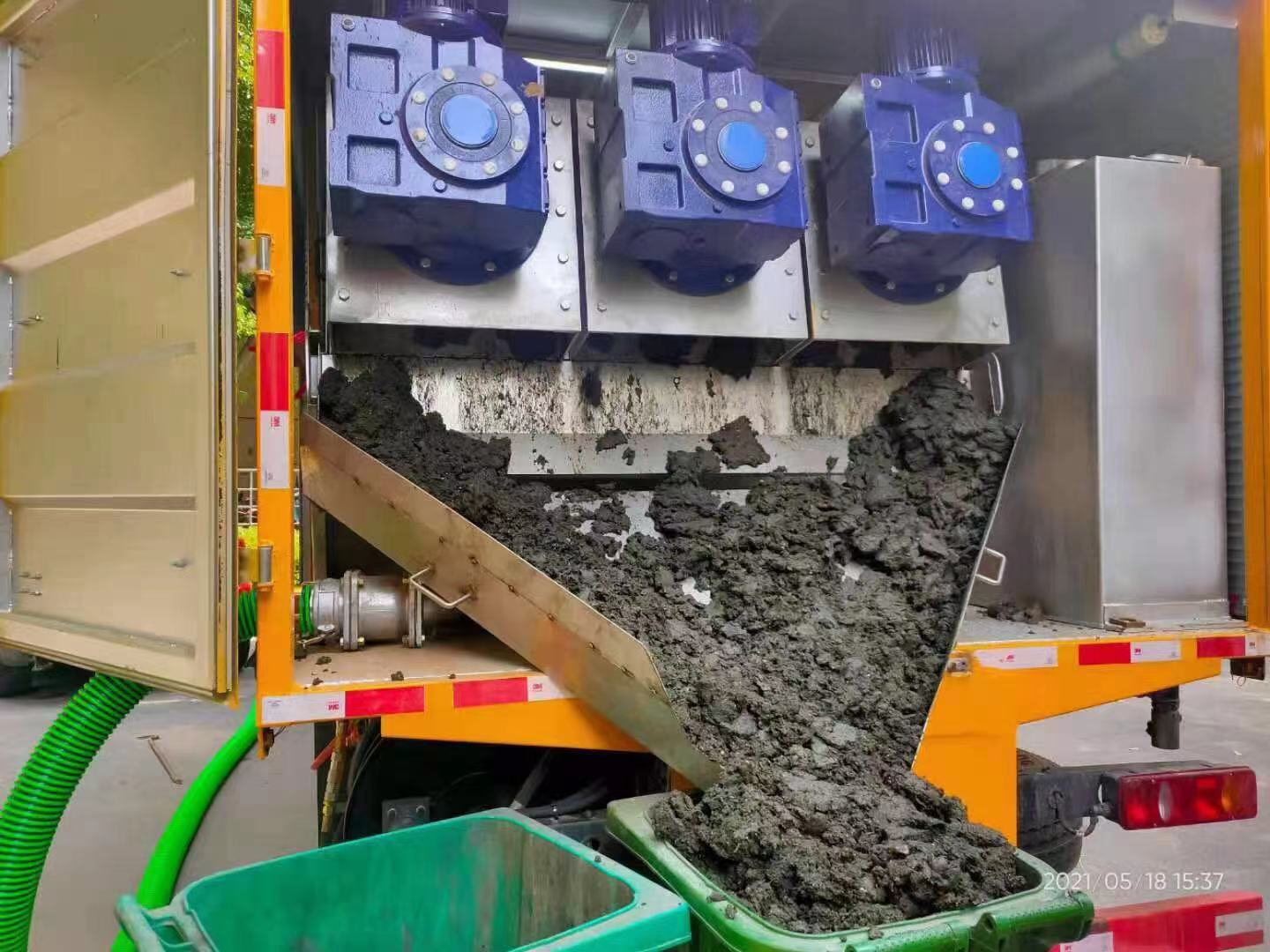 江夏化粪池清掏城市维护站-泥浆净化干湿分离处理